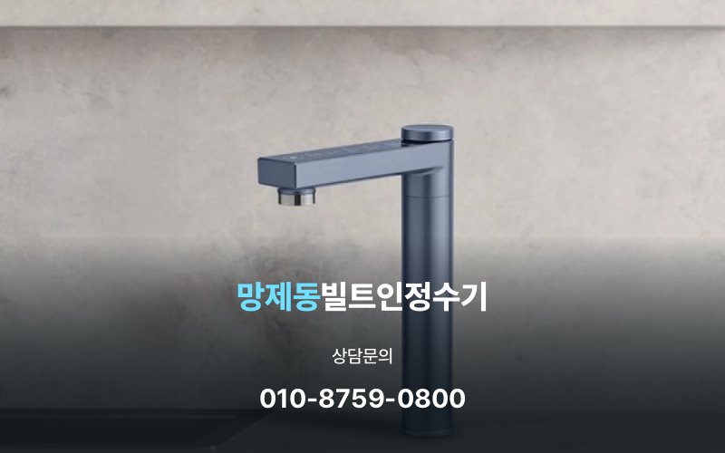 망제동빌트인정수기