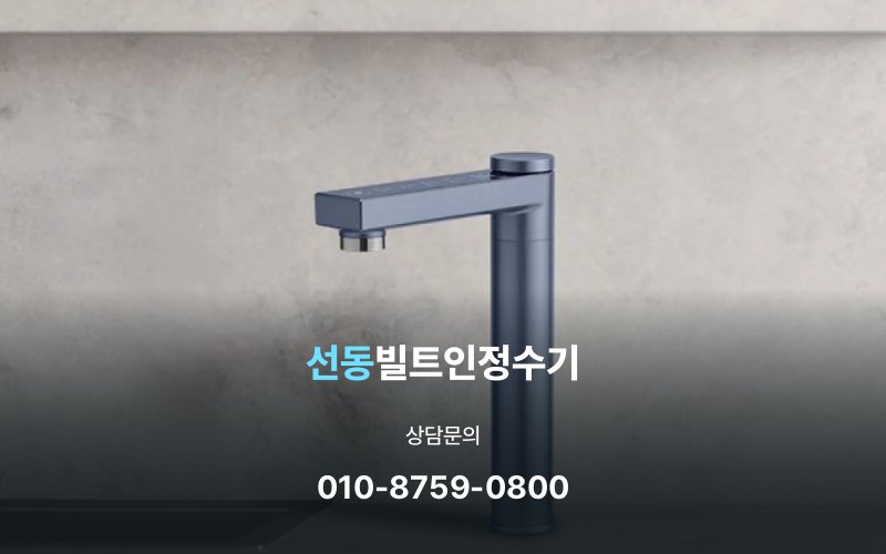 선동빌트인정수기